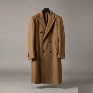 Tailored Wool Overcoat